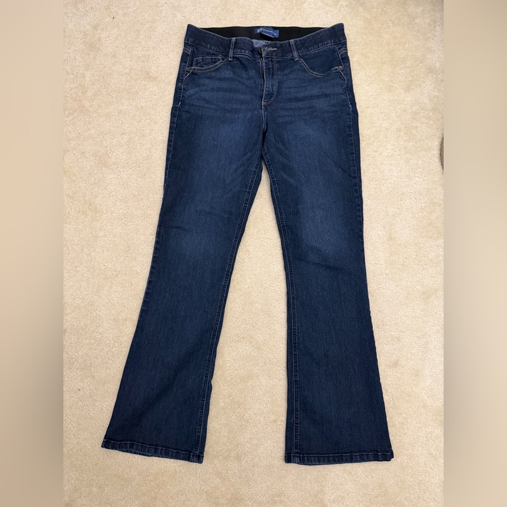 Democracy Dark Blue Wide Leg Jeans